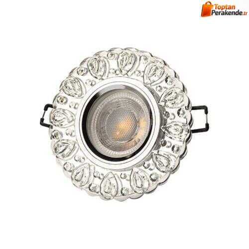 Cata CT-6660 Çınar Dekoratif LED Çerçeveli Cam Spot Kasası